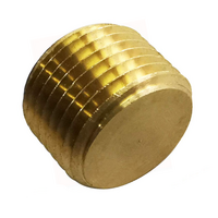 109-N3 FloFlex Brass Pipe Fitting<BR>Pipe Plug 3/8" Male NPT